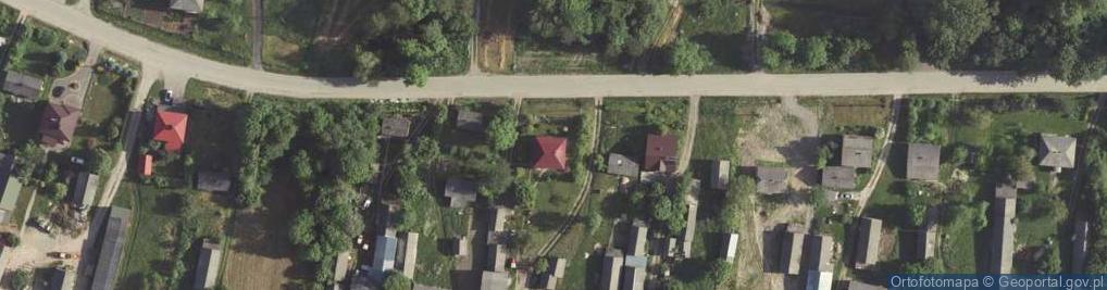 Zdjęcie satelitarne Giełczew Druga ul.