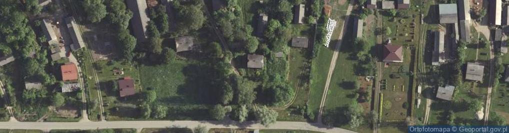 Zdjęcie satelitarne Giełczew Druga ul.