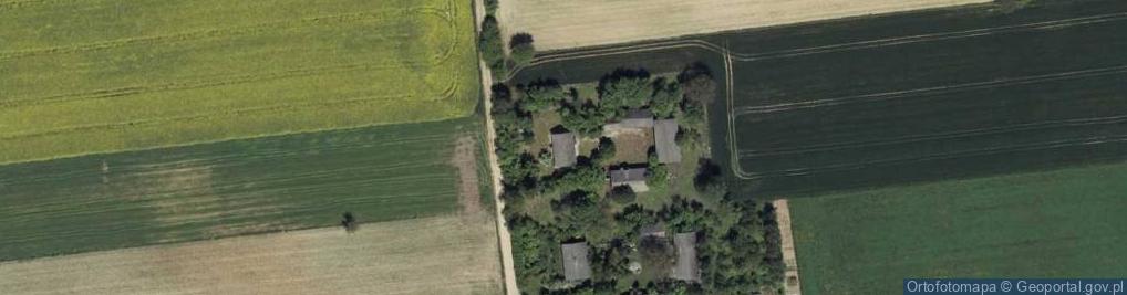 Zdjęcie satelitarne Giełczew-Kolonia ul.
