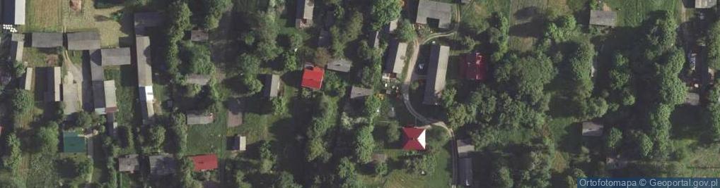Zdjęcie satelitarne Giełczew Pierwsza ul.