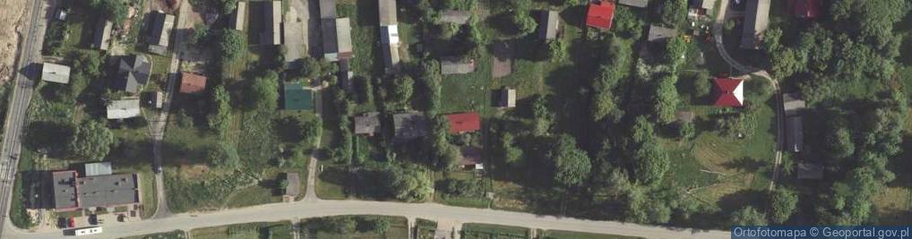 Zdjęcie satelitarne Giełczew Pierwsza ul.