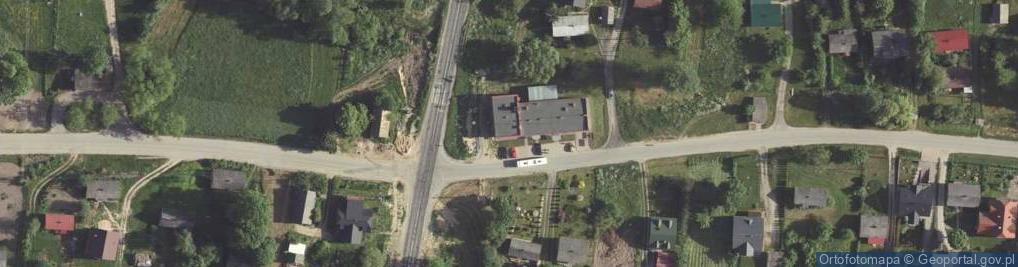 Zdjęcie satelitarne Giełczew Pierwsza ul.
