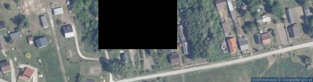 Zdjęcie satelitarne Giełzów ul.
