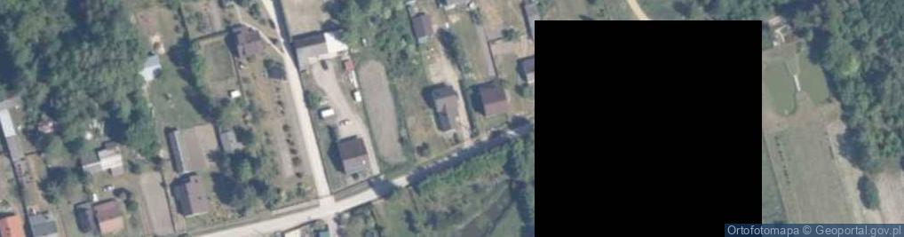 Zdjęcie satelitarne Giełzów ul.