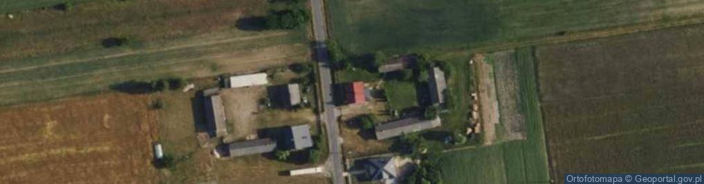 Zdjęcie satelitarne Giełzów ul.