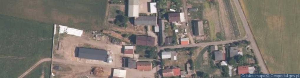 Zdjęcie satelitarne Gierałcice Małe ul.