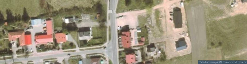 Zdjęcie satelitarne Gierzwałd ul.