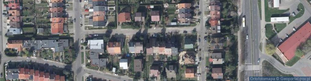 Zdjęcie satelitarne Gimnastyczna ul.