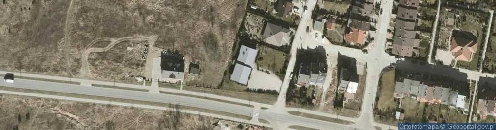 Zdjęcie satelitarne Gimnazjalna ul.