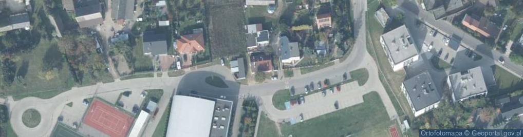 Zdjęcie satelitarne Gimnazjalna ul.