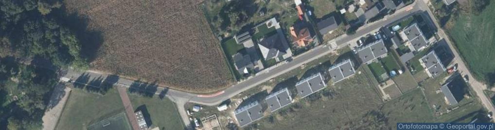 Zdjęcie satelitarne Gimnazjalna ul.