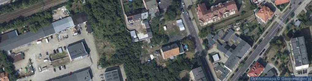 Zdjęcie satelitarne Gimnazjalna ul.