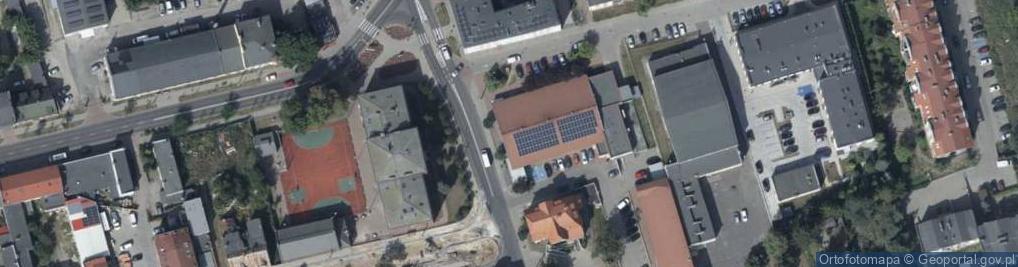 Zdjęcie satelitarne Gimnazjalna ul.