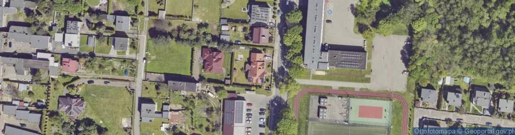 Zdjęcie satelitarne Gimnazjalna ul.