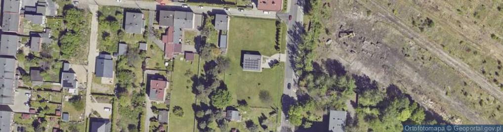 Zdjęcie satelitarne Gimnazjalna ul.
