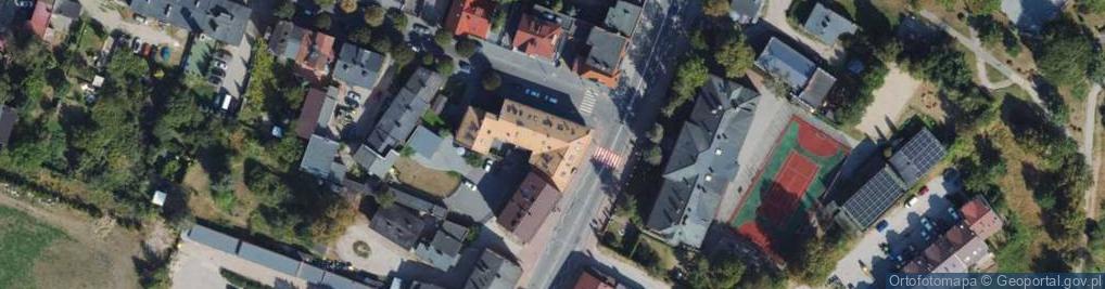 Zdjęcie satelitarne Gimnazjalna ul.