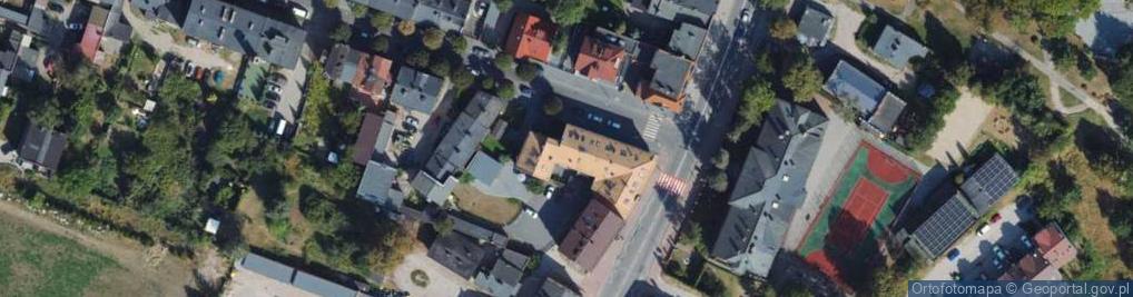 Zdjęcie satelitarne Gimnazjalna ul.