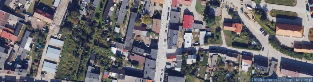 Zdjęcie satelitarne Gimnazjalna ul.