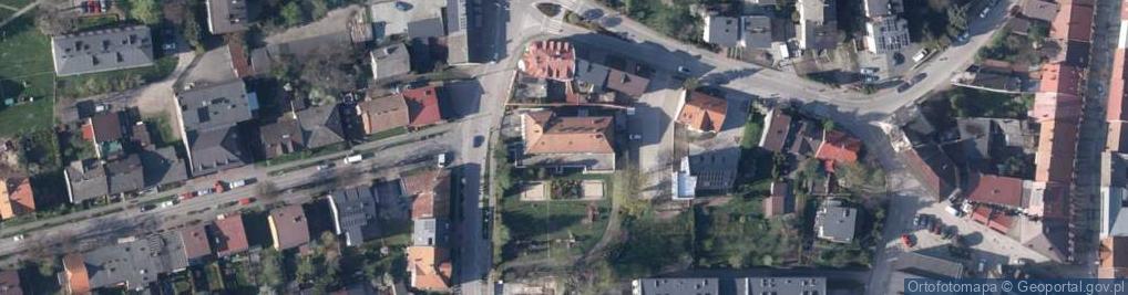 Zdjęcie satelitarne Gimnazjalna ul.