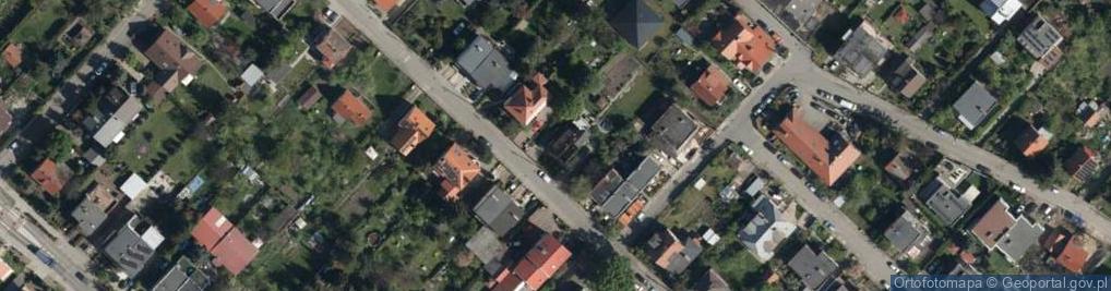 Zdjęcie satelitarne Gimnazjalna ul.