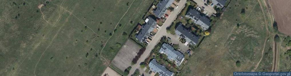 Zdjęcie satelitarne Gitarowa ul.