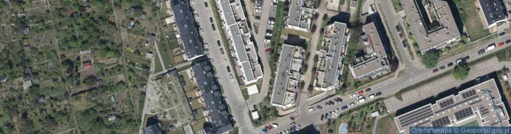 Zdjęcie satelitarne Giserska ul.