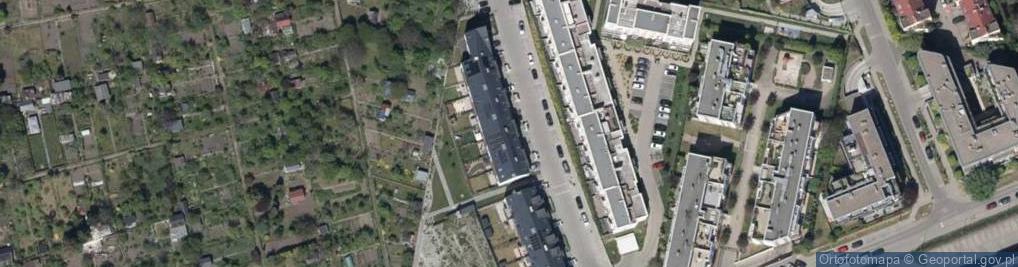 Zdjęcie satelitarne Giserska ul.