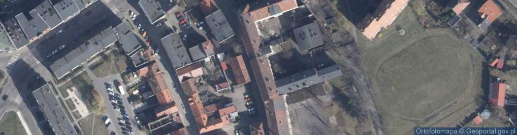 Zdjęcie satelitarne Gimnazjalna ul.