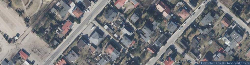Zdjęcie satelitarne Głogowa ul.