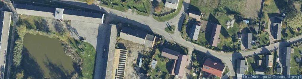 Zdjęcie satelitarne Główna ul.