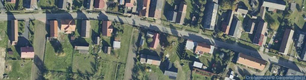 Zdjęcie satelitarne Główna ul.