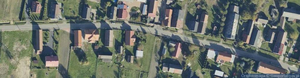 Zdjęcie satelitarne Główna ul.