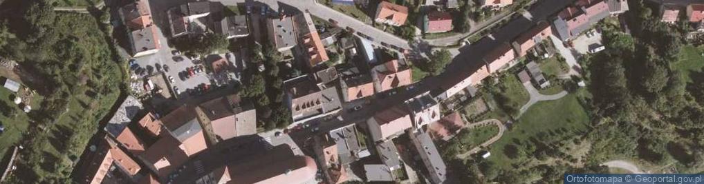 Zdjęcie satelitarne Główna ul.