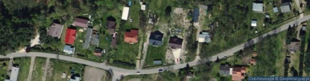 Zdjęcie satelitarne Główna ul.