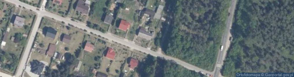 Zdjęcie satelitarne Główna ul.