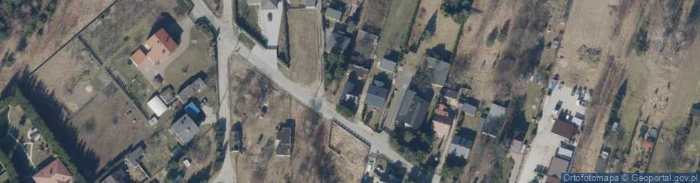 Zdjęcie satelitarne Główna ul.