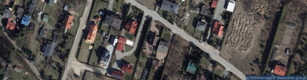 Zdjęcie satelitarne Główna ul.