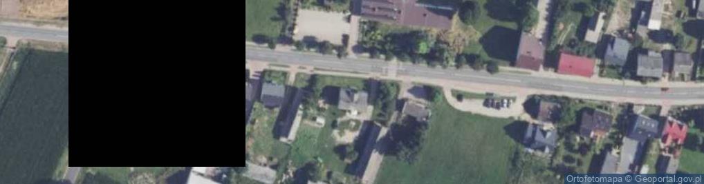 Zdjęcie satelitarne Główna ul.