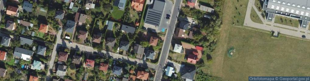 Zdjęcie satelitarne Glinki ul.