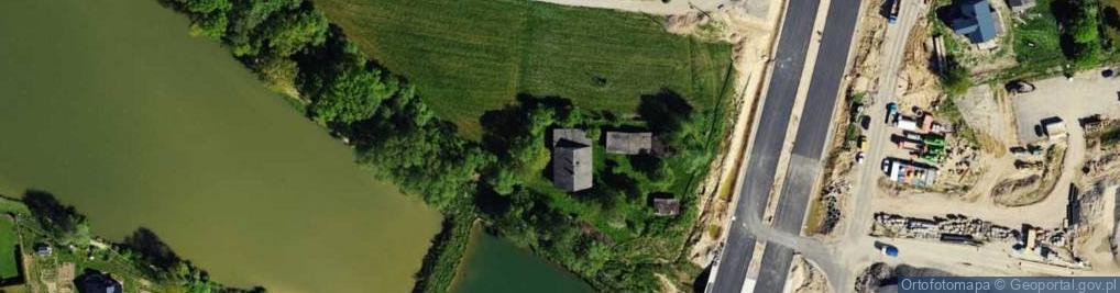 Zdjęcie satelitarne Głośna ul.