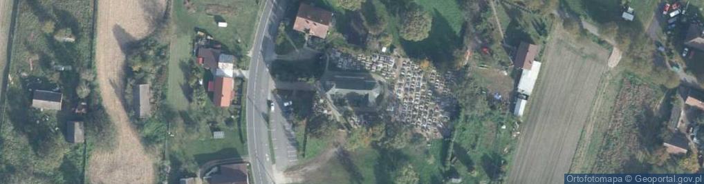 Zdjęcie satelitarne Główna ul.