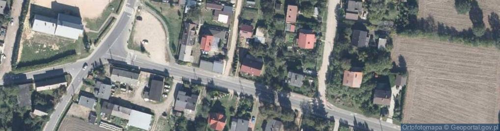 Zdjęcie satelitarne Główna ul.
