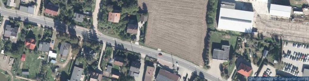 Zdjęcie satelitarne Główna ul.