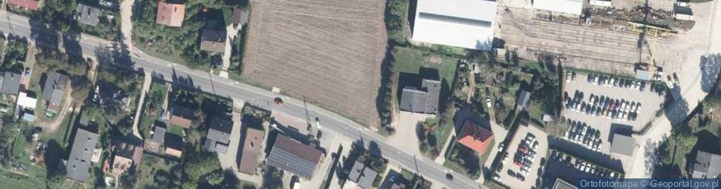 Zdjęcie satelitarne Główna ul.