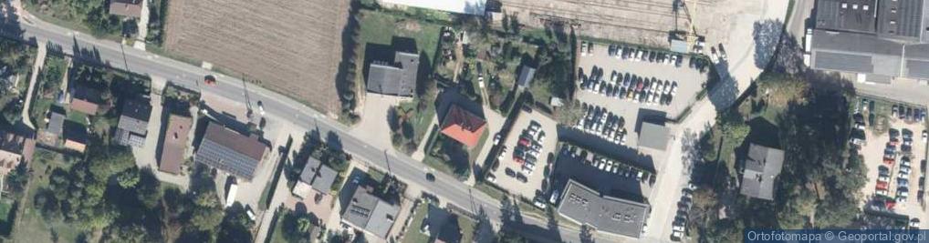 Zdjęcie satelitarne Główna ul.