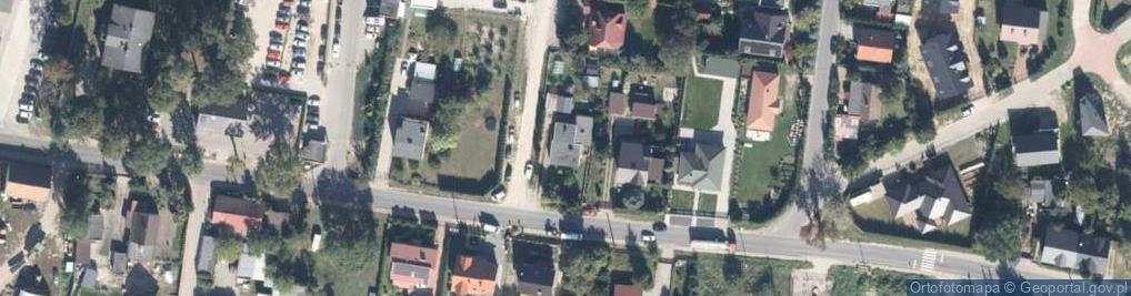 Zdjęcie satelitarne Główna ul.