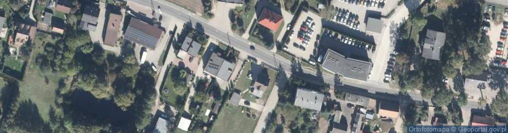 Zdjęcie satelitarne Główna ul.