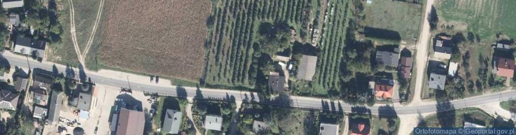 Zdjęcie satelitarne Główna ul.