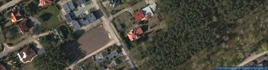 Zdjęcie satelitarne Główna ul.