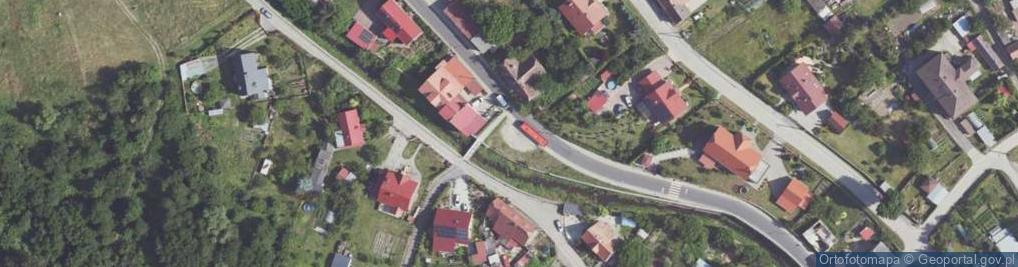 Zdjęcie satelitarne Główna ul.